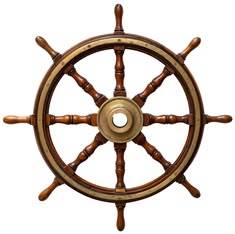 Porte-bougie en forme de roue de bateau en bois, artisanal, écologique, moderne et nautique |   Support mural |   Artisanat en bois naturel |   Bougie parfumée décorative - Product Image 2