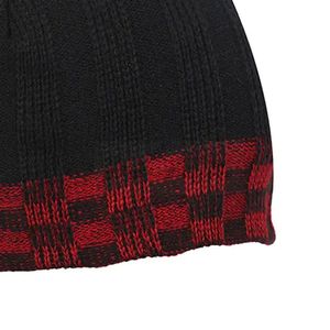Bonnet d'hiver décontracté pour homme en tricot doux et extensible, avec logo personnalisé, chaud, en acrylique, accessoire de mode pour l'hiver - Product Image 6