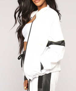 ชุดวอร์มกันลมผู้หญิงคุณภาพสูงปี 2026 พร้อมดีไซน์สั่งทำพิเศษ ขายดี ระบายอากาศได้ดี - Product Image 4