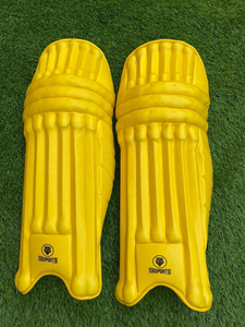 STITCH LAB Lightweight PU Cricket Batting Pads Leg Guards Adjustable Multi-Colour Knee Pads 13-16mm Thick Ambidextrous Buckle - Product Image 2
