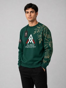 เสื้อสเวตเชิ้ตคอกลมสำหรับผู้ชาย ผลิตจากผ้าคุณภาพสูง ให้ความอบอุ่น ยืดหยุ่น และประสิทธิภาพที่เชื่อถือได้สำหรับการใช้งานในชีวิตประจำวัน - Product Image 5