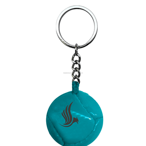 Ballon de football promotionnel porte-clés PU cuir Mini Football porte-clés cadeau de sport personnalisé pour les événements et les cadeaux - Product Image 2