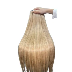 Free Tangle 613 Blonde Mirror Bone Straight Premium Extensiones de cabello humano brasileño Pelucas delanteras de encaje Hermosa Peluca de encaje HD