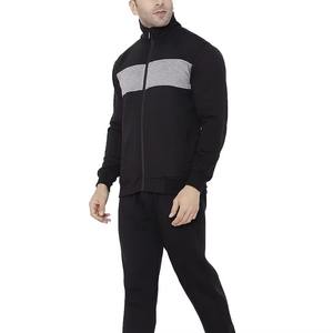 Veste décontractée sportive pour homme, taille élastique, 100 % polyester tricoté 280g, séchage rapide, imprimé vintage uni sans couture - Product Image 1