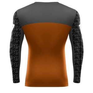 Rashguard à manches longues pour hommes de haute qualité, personnalisé, MMA, écologique, séchage rapide, respirant, anti-UV - Product Image 2
