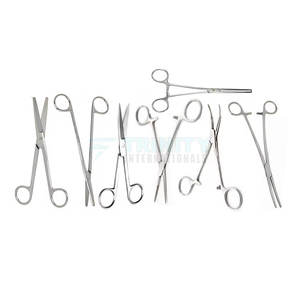 Nuevos Conjuntos de Instrumentos Quirúrgicos de Acero Inoxidable Color Plata en Venta - Product Image 4