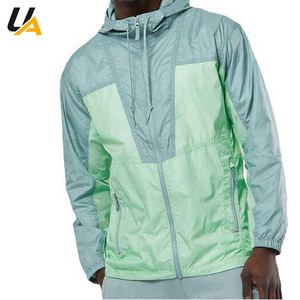 Chándal Reversible para Hombre con Bloques de Color, Estilo Vintage, con Cremallera Completa y Capucha, 100% Nylon, Ligero y Cortavientos, Venta al por Mayor - Product Image 2