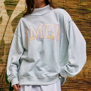 เสื้อสเวตเชิ้ตคอเต่าตัวใหญ่พิมพ์ลายจุด Pray แบบ unisex สวมใส่สบายๆ สำหรับฤดูใบไม้ร่วง ผ้าฝ้าย 100% 2 ชิ้น - Product Image 3