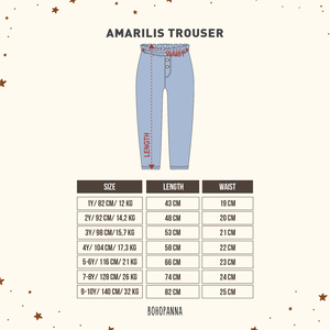 กางเกงขายาว Amarilis สีขาวลายแตก ดีไซน์ทันสมัย ผลิตจากผ้าฝ้ายระบายอากาศได้ดี สวมใส่สบาย เหมาะสำหรับสาวๆ ที่ชอบการเคลื่อนไหว สนุกกับทุกการผจญภัย - Product Image 6