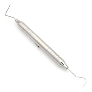 เครื่องมือวินิจฉัยโรคปริทันต์แบบสองหัว รุ่น UNC15 Explorer ขนาด 23 นิ้ว สำหรับวัดความลึกของช่องปาก 1-15 มม. ใช้ตรวจหาหินปูน - Product Image 3