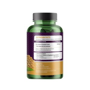 Jamun Fenugreek <b>Tablets</b> Natural Syzygium Cumini Seed Extract Herbal Pills Healthy <b>Metabolism</b> Support Wholesale Bulk Sale - Product Image 3