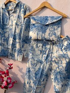 Pijamas de Algodón 100% para Damas de Honor, Pantalones Largos, Conjunto de Pijama Personalizado para Damas de Honor, Regalo para Damas de Honor - Product Image 2