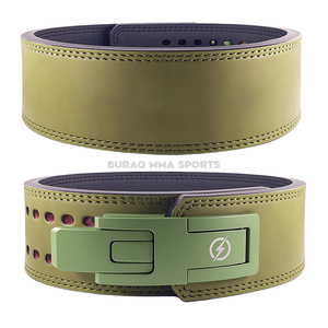 Ceinture de musculation pour l'entraînement en salle, ceinture de soutien pour la force, logo personnalisé, taille et couleur par BURAQ MMA SPORTS - Product Image 2