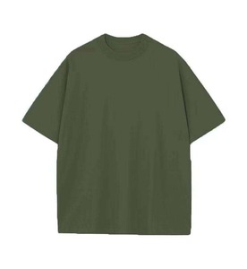 เสื้อยืดผู้ชายไซส์ใหญ่สไตล์คลาสสิกจากปากีสถาน ขายส่ง โลโก้ด้านหน้าสั่งทำได้ สีสันหลากหลาย เป็นมิตรต่อสิ่งแวดล้อม ผ้าฝ้าย 100% เสื้อยืดโอเวอร์ไซส์ รับผลิตแบบ OEM - Product Image 4