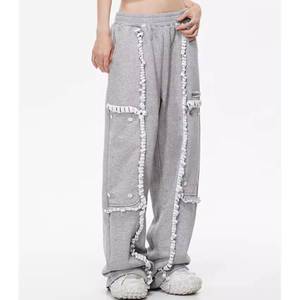 Pantalones Vaqueros Personalizados de Estilo Urbano Hip Hop con Botones, Pantalones Acampanados de Mezclilla para Hombre, Jeans Acampanados para Hombre - Product Image 6