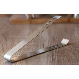 Premium Stainless Steel Beverage Ice <b>Tongs</b> Luxury Cocktail <b>Serving</b> Tool Professional Bar Kitchen Restaurant Equipment - Product Image 6