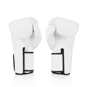Guantes de Boxeo Profesionales Cómodos de Cuero Genuino, Absorbentes de Humedad, para Entrenamiento con Saco de Boxeo, Ejercicio Físico y Deportivo - Product Image 6