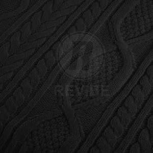 Pull en tricot simple, chaud et respirant avec logo frontal, texture douce, style décontracté, idéal pour l'hiver au quotidien - Product Image 6