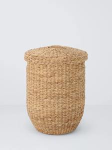 ตะกร้าผ้าทรงกลมจากหญ้าทะเล ตะกร้าเก็บของทำมือจากวัสดุธรรมชาติ ขายส่ง เป็นมิตรกับสิ่งแวดล้อม ผลิตในเวียดนาม - Product Image 4