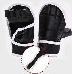 Guantes de Boxeo Transpirables de PU de Moda, Guantes de Boxeo con Soporte para Muñeca, Diseño Elegante, Guantes para Protección y Comodidad - Product Image 5
