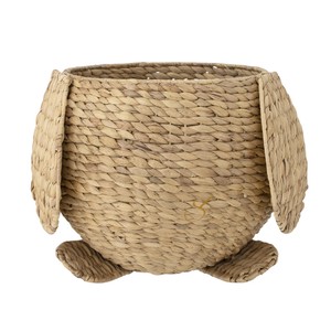 Cute Penguin Water Hyacinth Storage <b>Basket</b> <b>with</b> <b>Lid</b> Woven Animal Shaped Toy Organizer Bin Kids Nursery Hamper - Product Image 2