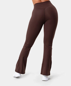 Nueva Llegada, Leggings de Yoga Personalizados de Cintura Alta para Mujer, Cintura Elástica, Corte Acampanado, Ecológicos, de Secado Rápido y Transpirables, Precio al por Mayor - Product Image 2