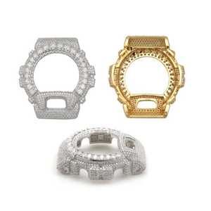 Premium Custom DW6900 Style Watch Iced Out Metal <b>Case</b> Luxury Edition Custom DW6900 Compatible Watch - Product Image 5