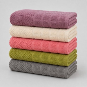 Toalla de rizo diseñada con bucles gruesos para una mayor absorción, manejo cómodo y rendimiento confiable después del lavado. - Product Image 5