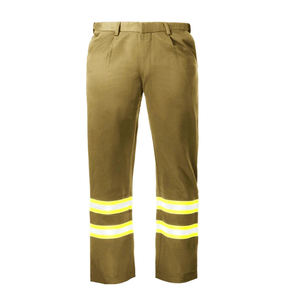 Pantalon de travail de sécurité multi-poches pour hommes, réfléchissant, haute visibilité, 100% polyester, respirant, vêtements de travail pour mécaniciens - Product Image 4