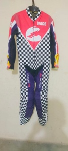 Combinaison de course de moto respirante en cuir épais, vêtements de motocross fabriqués au Pakistan, équipement de course confortable - Product Image 6