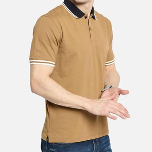 เสื้อโปโลผู้ชายแบบลำลองสั่งทำขายส่ง ดีไซน์ใหม่ขายดี รับทำโลโก้ สีพื้น ระบายอากาศได้ดี - Product Image 3