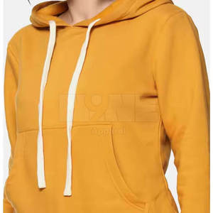 Sweat à capuche tendance pour femme, couleurs personnalisées, anti-rétrécissement, couleur unie, tricoté, pour un usage décontracté. - Product Image 5