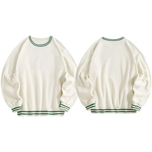 Sudaderas Casuales de Algodón Transpirables y Cómodas para Hombre, Ropa Masculina, Nuevo Diseño a Rayas, Logotipo Personalizado, Sudadera de Manga Larga - Product Image 2