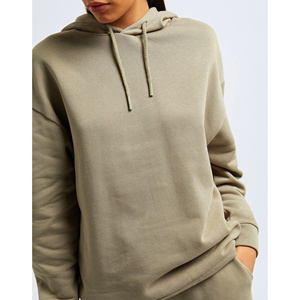 New Fashion Women's Plus Size Loose Long-Sleeved Breathable <b>Lightweight</b> Quick Dry 100% Cotton Running Sports Fitness Top <b>Hoodies</b> - Product Image 5
