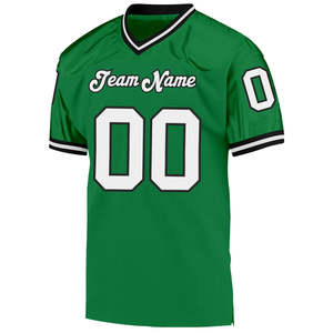 Maillot de football américain personnalisé imprimé en 3D en polyester, nom et numéro de l'équipe brodés, maillot de football respirant en mesh, maillot de rugby - Product Image 2