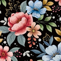 Tissu en crêpe de polyester Koshibo respirant, poids moyen, motif floral personnalisé, impression numérique, pour robe de mariée et costume 2026