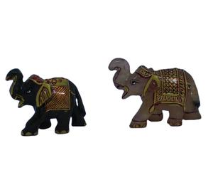 Statue d'éléphant en Quartz Rose faite à la main, sculpture de pierres précieuses, fabriquée en inde - Product Image 3