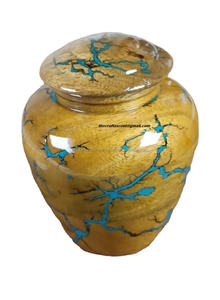 Venta al por mayor personalizado pulido acabado madera cremación recuerdo urnas grabado cenizas humanas Memorial de madera cremación Memorial - Product Image 4