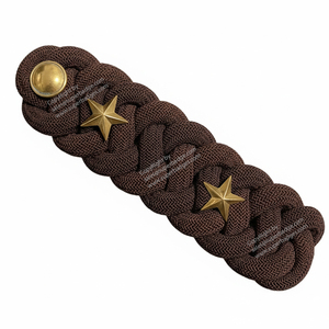 Épaulettes personnalisées pour uniforme de garde, usage cérémoniel, couleur et taille sur mesure, prix abordable, en vente - Product Image 1