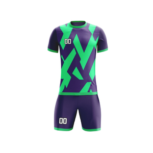 Uniformes de Fútbol Personalizados al por Mayor, 100% Poliéster, Conjuntos de Camisetas de Fútbol Transpirables para Hombre, Sublimación, Servicio OEM para Adultos - Product Image 5