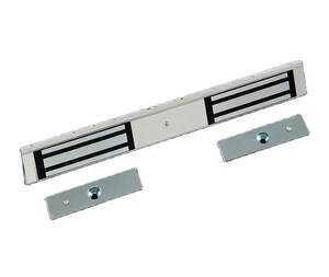 Cerradura Electromagnética de Doble Bloqueo para Puerta de 300 lb, para Sistemas de Control de Acceso y Seguridad - Product Image 1