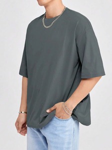 T-shirts Streetwear en Gros Personnalisables OEM Commandes en Vrac Tendances T-shirts Oversize Meilleur Prix Tissu de Haute Qualité Logo Personnalisé - Product Image 3