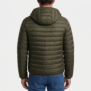 High-Quality <b>Men</b>’s <b>Winter</b> Puffer Jacket with Custom Logo OEM/ODM Wholesale Thickened <b>Warm</b> Quilted Down <b>Coat</b> Puffer Jacket - Product Image 2