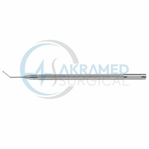 Vente en gros d'instruments ophtalmiques vétérinaires en acier inoxydable de 7 mm, certifiés CE ISO, Bechert Nucleus Rotator, pour usage sur les animaux de grande taille, crochet oculaire - Product Image 2