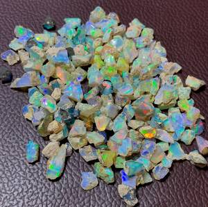 Opale éthiopienne brute de qualité supérieure |   Opale éthiopienne brute |   Opale brute Welo |   Opale en vrac pour la fabrication de bijoux |   Opale précieuse - Product Image 3