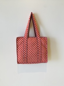 Pinkcityhandloom Eco-Friendly Women's Hand-Block Print Floral Cotton Quilted Mini Tote Bag Bohemian Travel Spring Summer Winter - Product Image 4