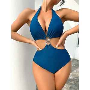 Eco Friendly Recycled Material Swimsuit Sustainable Fashion Soft Breathable High Quality Women Swimming Beach <b>Bikini</b> - Product Image 4