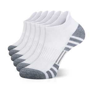 Wholesale <b>Men's</b> Premium Cotton Business Casual Ankle <b>Socks</b> – Breathable Summer Crew <b>Socks</b> in <b>White</b> Brown & Blue with Custom Size - Product Image 3
