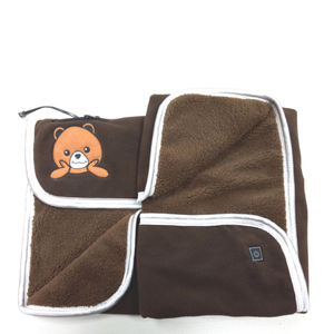 Oem Custom Portable Wearable 5V USB <b>Rechargeable</b> <b>Electric</b> Heated Shawl <b>Blanket</b> with 3 Heat Levels for Office Home Camping Travel - Product Image 5