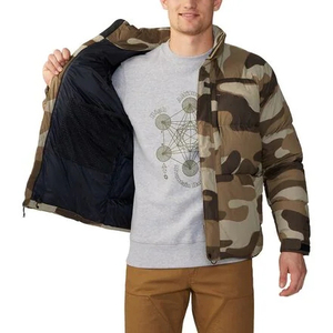 Chaqueta Acolchada Personalizada para Hombre de Artiz International, Chaqueta de Invierno Ecológica, Resistente al Viento, con Capucha y Cierre de Cremallera, Rellena de Poliéster - Product Image 4